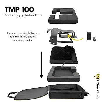 Amazon.com: Glide Gear TMP 100 Teleprompter – DSLR, Tablet